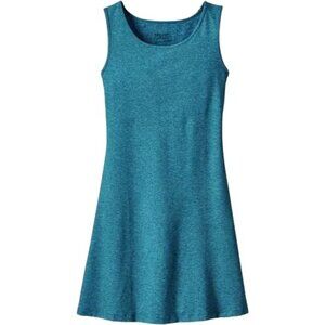 Patagonia Women's Sleeveless Seabrook Dress in Blue Heather